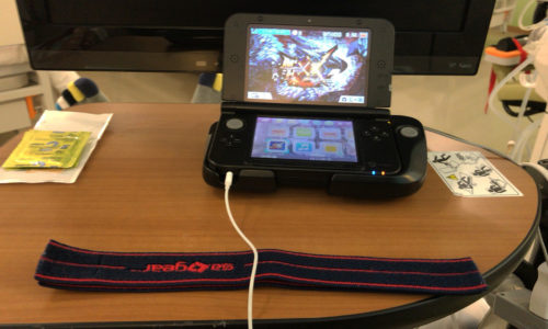 透析中に任天堂3DSやってみた